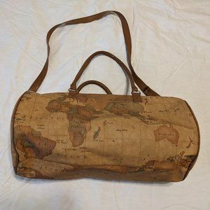 Duffle Weekender Faux Leather Bag